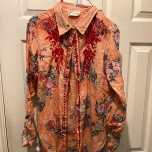 Magazine brand blouse, size large